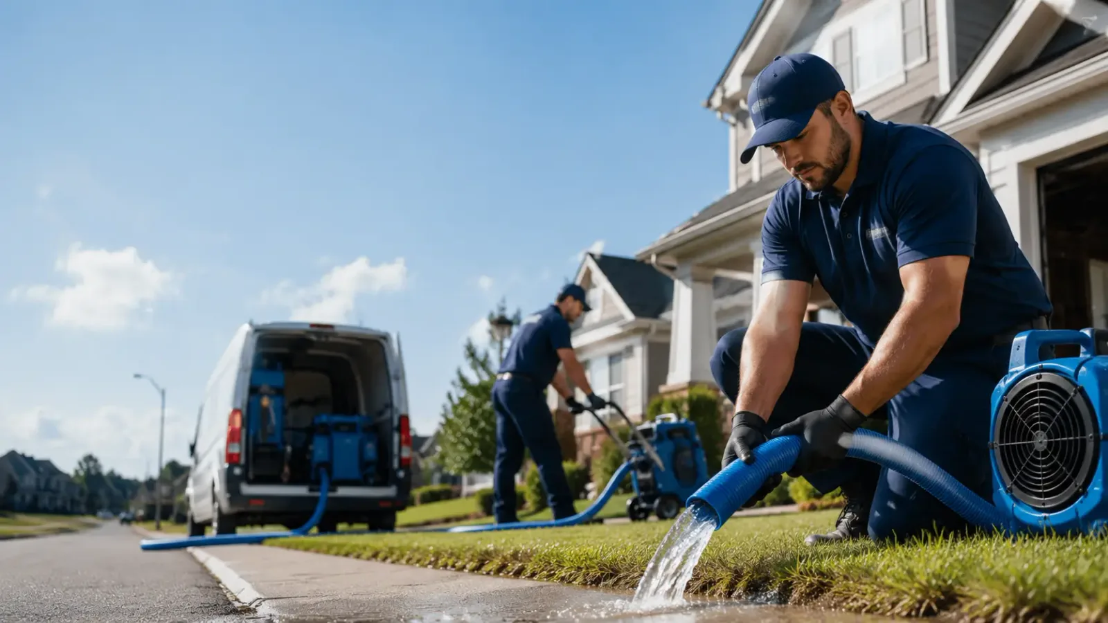 Flood Damage Restoration in Bellevue, OH